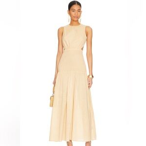 Revolve SNDYS Lottie Dress in Oat